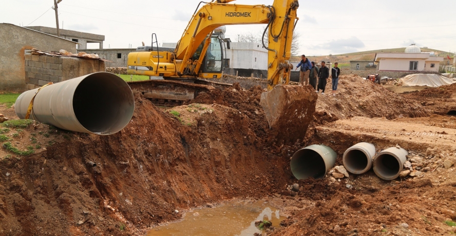 Haliliye’de Yol Çalışması Sürüyor 