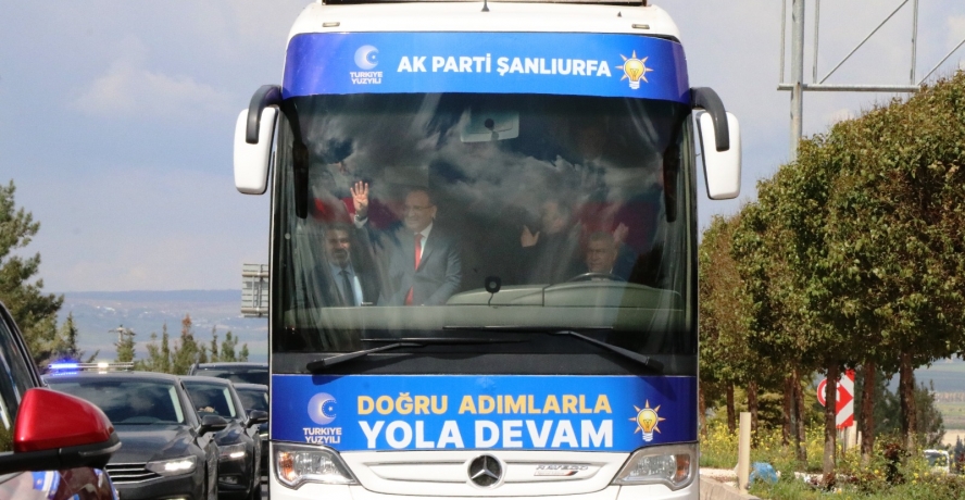 AK Parti Adaylarından Şanlıurfa’da Gövde Gösterisi