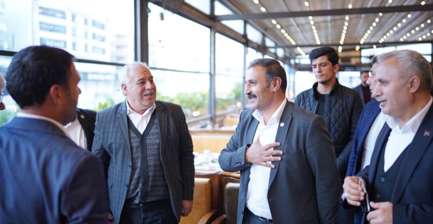 Emin Yetim, muhtarlarla buluştu