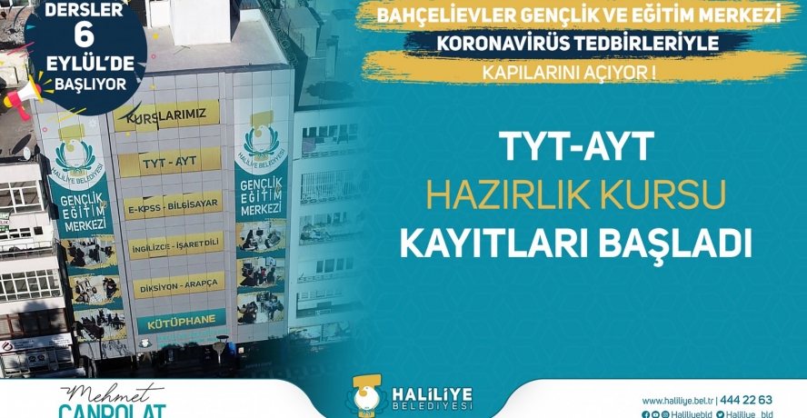 HALİLİYE’DE TYT-AYT KURSU 