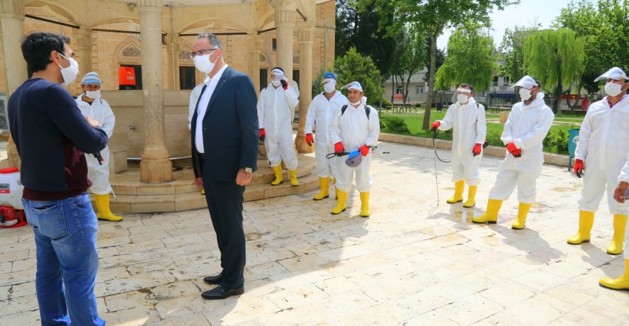 Eyyübiye’de Virüsle Mücadeleye Araç Takviyesi 