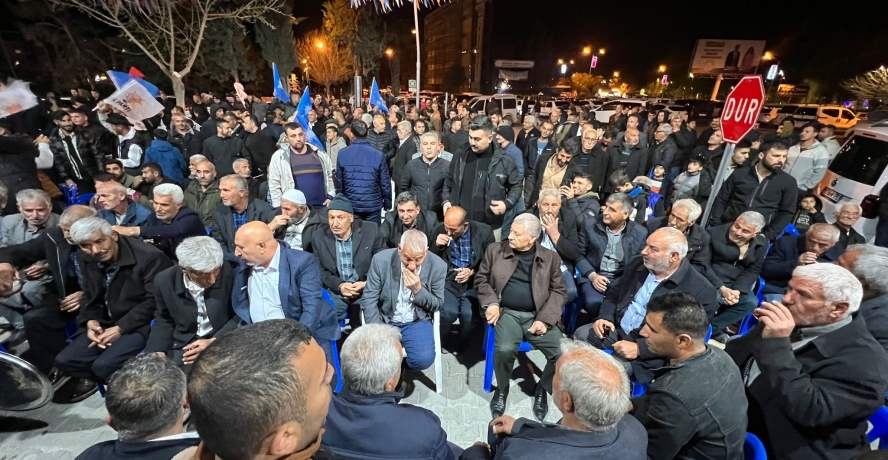 MİLLETVEKİLİ PINARBAŞI, GECE MESAİSİNDE HALKA SESLENDİ