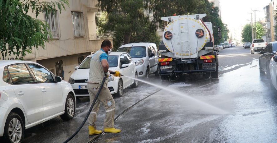 Haliliye’de Virüsle Mücadeleye Devam