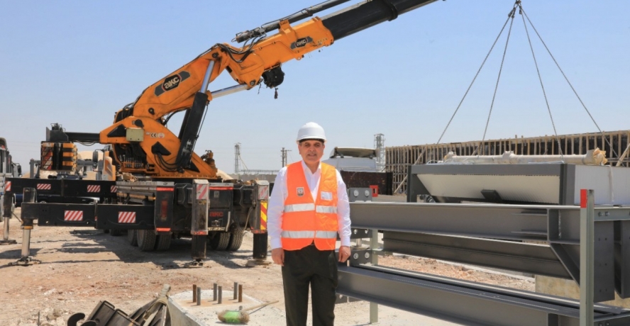 BAŞKAN BEYAZGÜL: BETON SANTRALİMİZ HAYIRLI OLSUN
