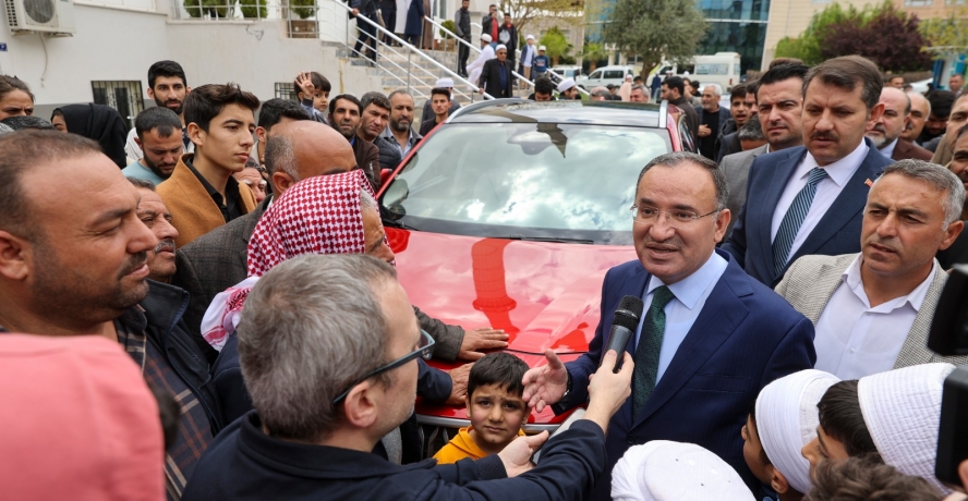 BAKAN BOZDAĞ “BİZ HANGİ SÖZÜ VERDİYSEK YAPTIK”