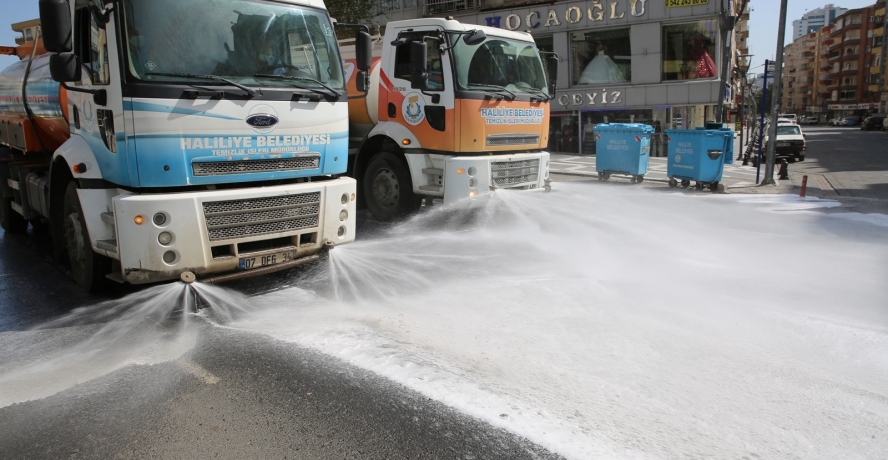 HALİLİYE'DE CADDE VE SOKAKLAR GICIR GICIR