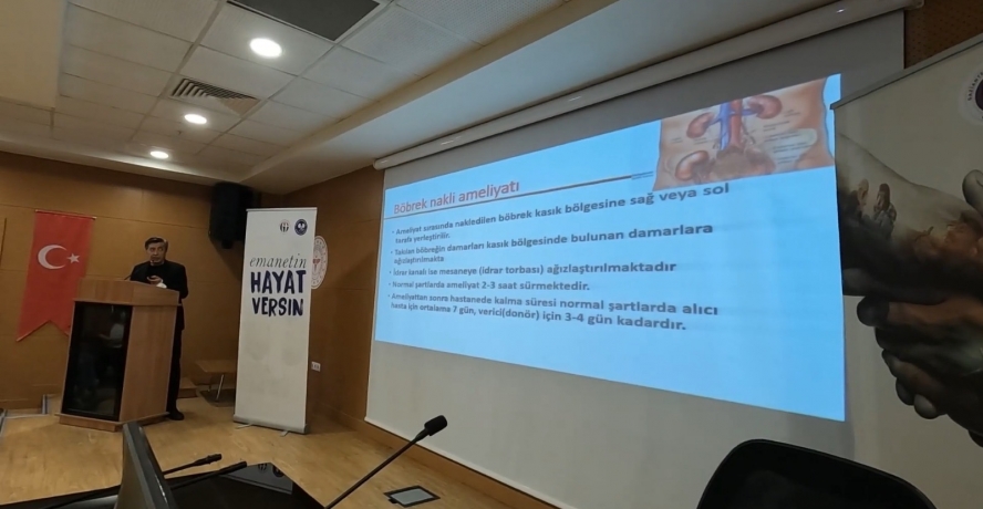 Diyaliz Hastalarına Böbrek Nakli Anlatıldı.
