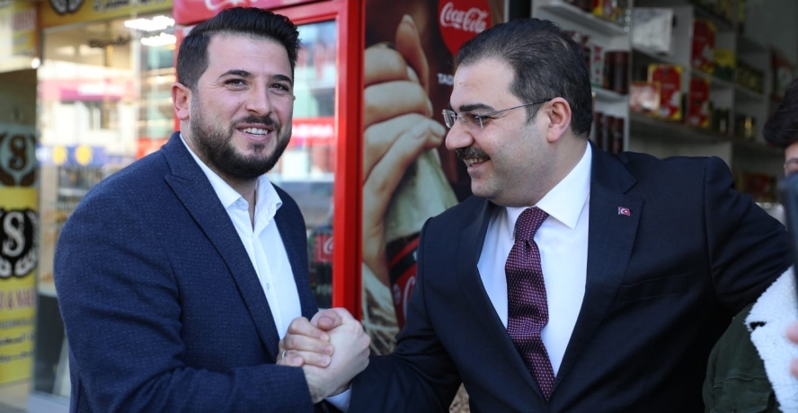 BAŞKAN CANPOLAT’TAN ESNAF VE VATANDAŞ GEZİSİ