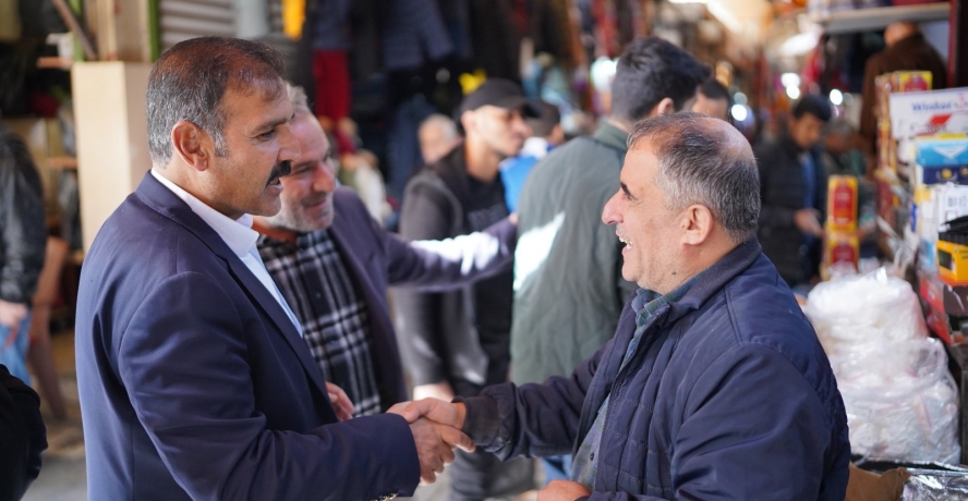 Adayın “İYİ’si” halkın içinde 
