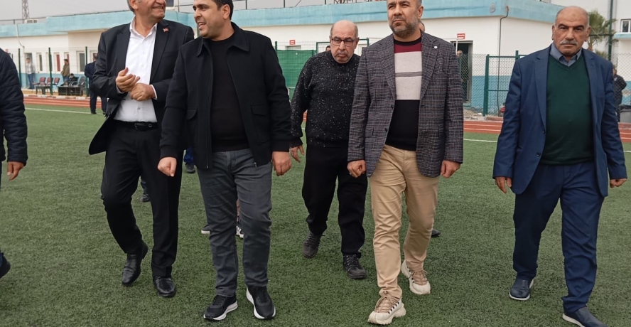 Birecik Belediye Başkanı Mehmet Begit, Gençliğin ve Sporun Yanında