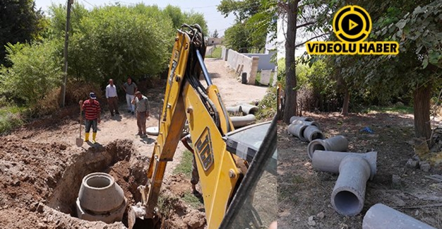Çamlıdere’de Drenaj Çalışması