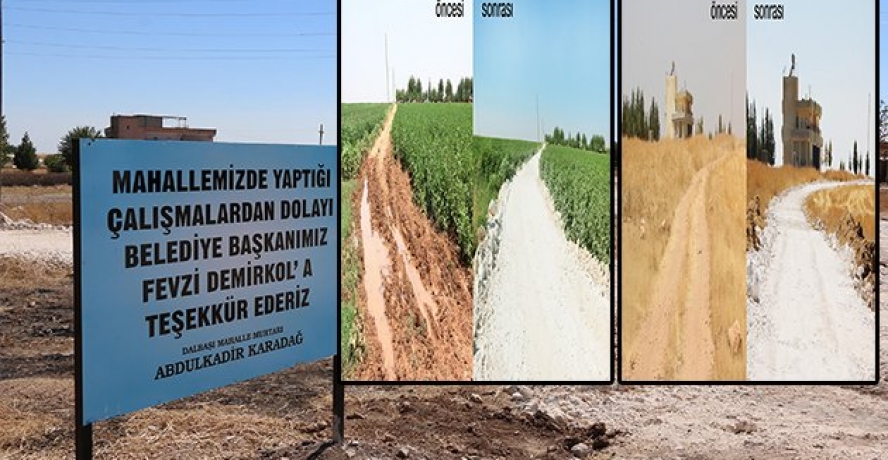 Dalbaşı Mahallesi’nde Stabilize Yol Yapımı Tamamlandı
