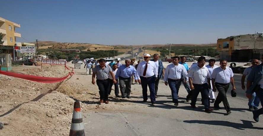 Halfeti ve Bozova’nın yol sorunu çözülüyor