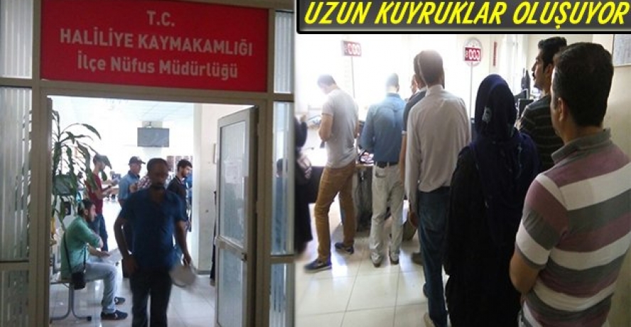 Urfa’da 60 Bin Bebeğe Kimlik Yetiştirilemiyor