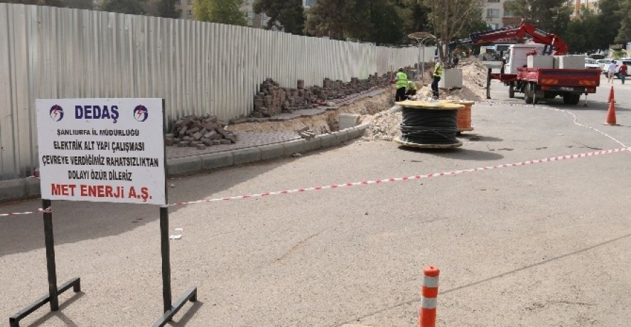 DEDAŞ, Şanlıurfa’da Altyapı Çalışmalarına Hız Verdi