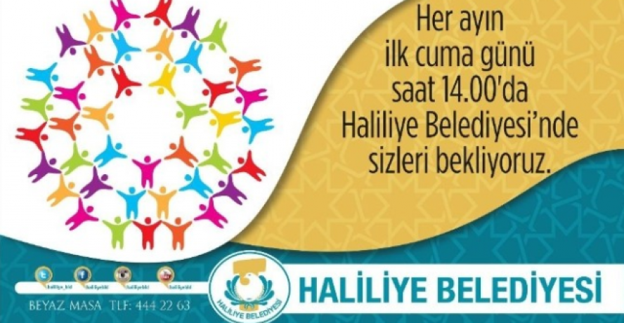 Haliliye’de Yeni Yılın İlk Halk Günü Yarın