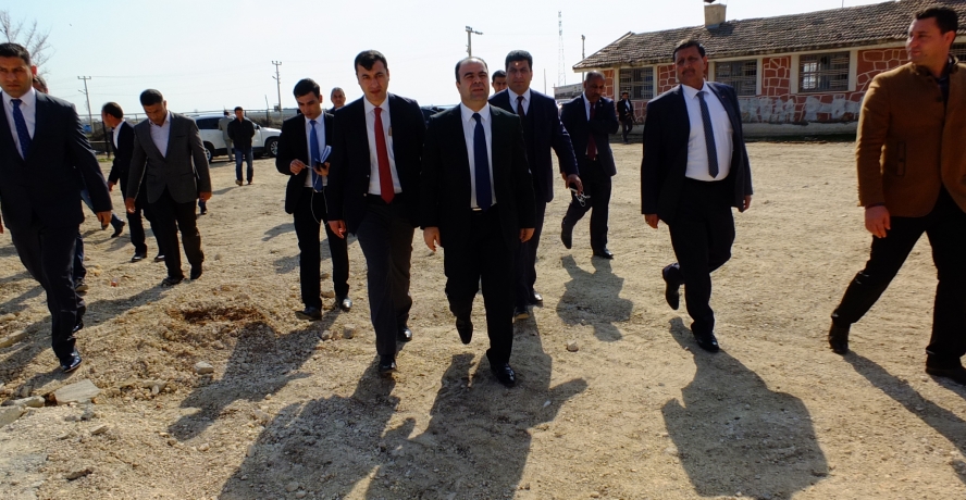 Başkanlar Harran sokaklarında