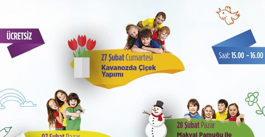 Piazza’nın Çocuk Atölyelerinde Sınırsız Eğlence