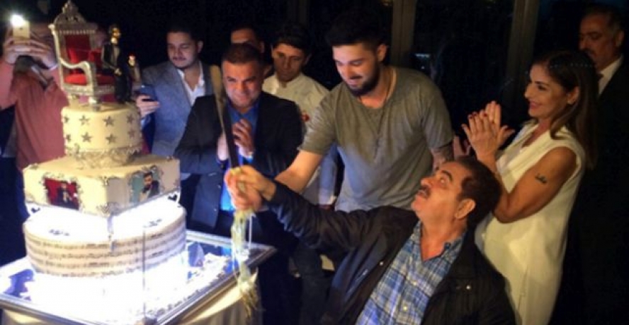 İbrahim Tatlıses, Oğlu İdo’nun Doğum Günü Pastasını Kesti
