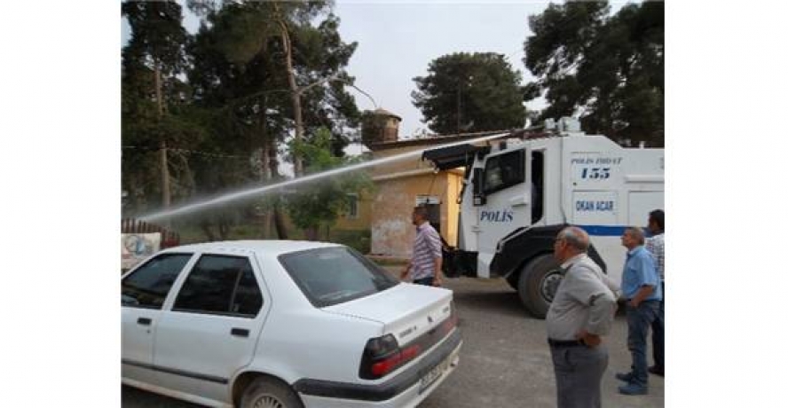 Suriye Sınırındaki Yangına TOMA Müdahale Etti