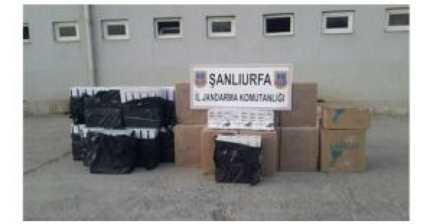 Şanlıurfa’da 15 Bin Kaçak Sigara Ele Geçirildi