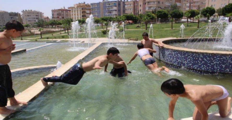 Çocukların Süs Havuzundaki Tehlikeli Oyunu