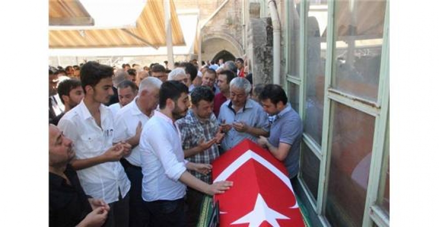 Şehit Polis Memuru Hasan Hüseyin Çalışkan defnedildi