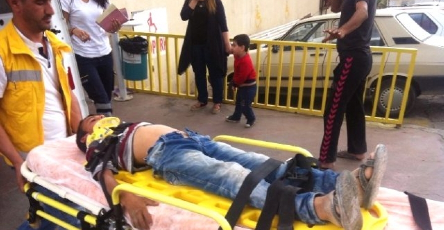 Motosikletin çarptığı çocuk yaralandı