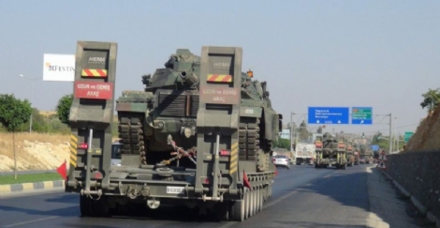(Özel Haber) Suriye sınırına tank sevkıyatı