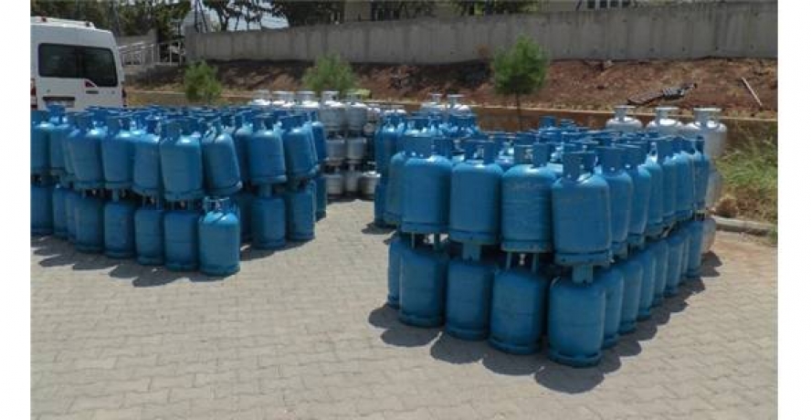 Şanlıurfa’da 500 adet kaçak mutfak tüpü ele geçirildi