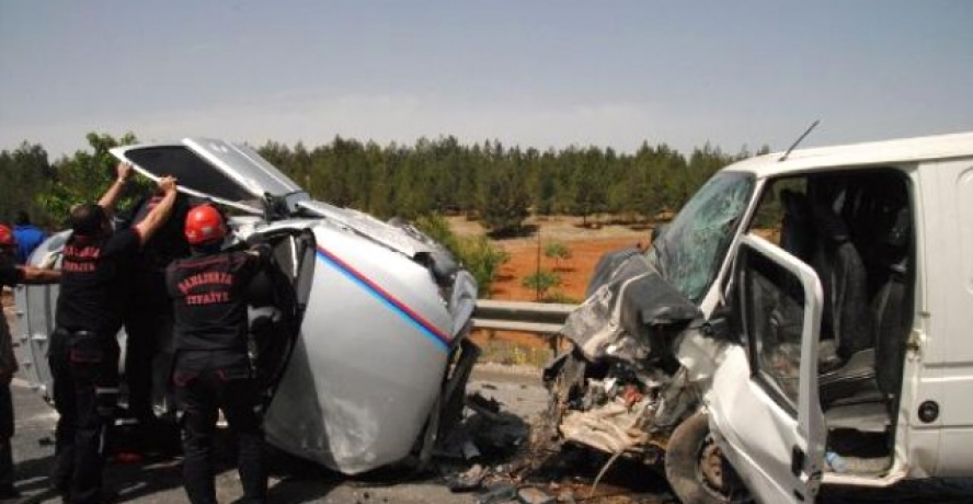 Şanlıurfa’da trafik kazası: 4 yaralı