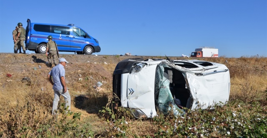 Siverek’te trafik kazası: 6 yaralı
