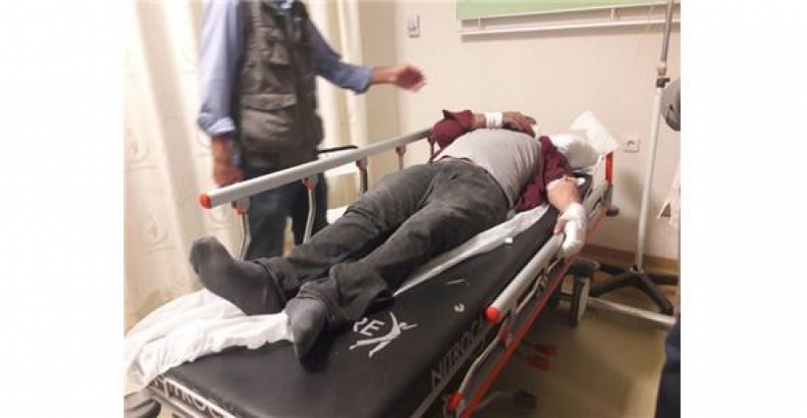 Kopan elektrik teline çarpan engelli vatandaş ağır yaralandı