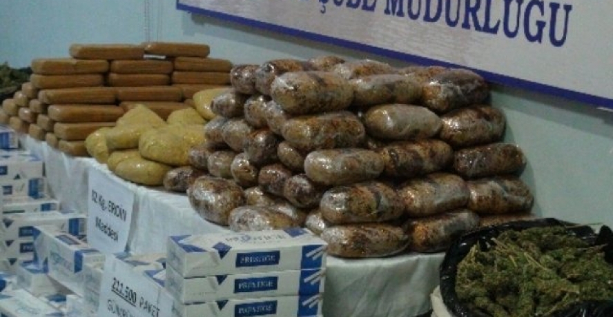 Şanlıurfa’da iki yılda 4 bin 639 kişi gözaltına alındı, 6 ton esrar ele geçirildi