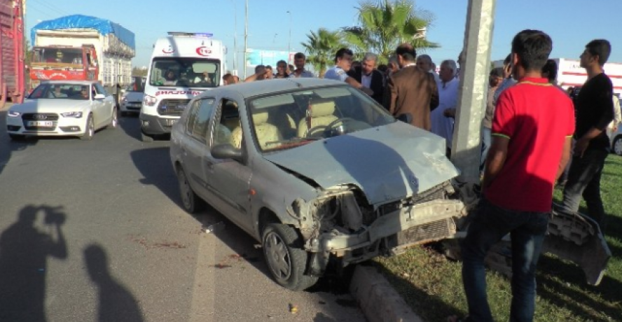 Şanlıurfa’da trafik kazası: 3 yaralı