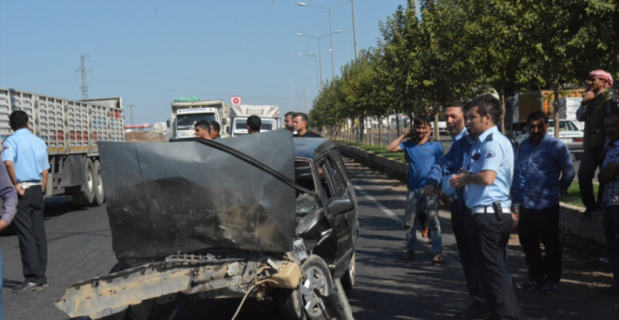 Şanlıurfa’da trafik kazası: 1 yaralı