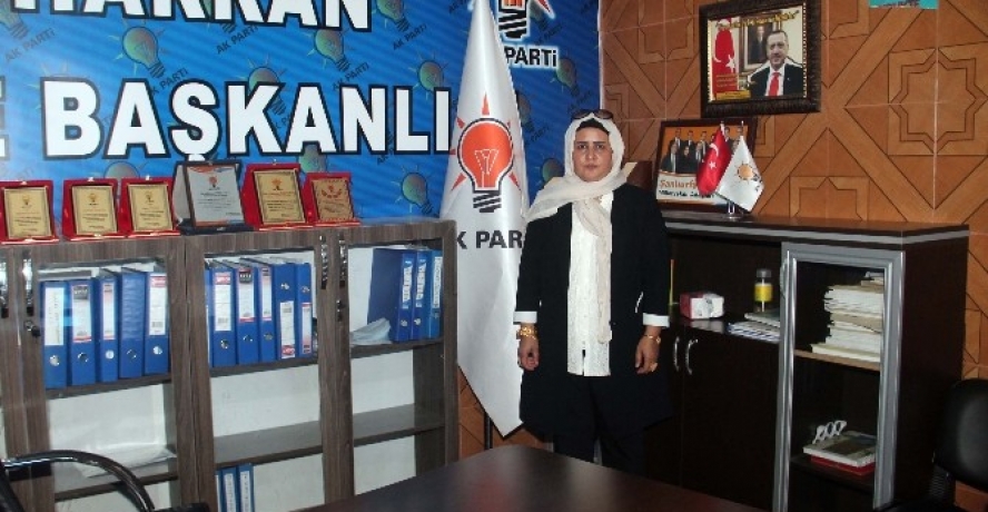 AK Parti Harran İlçe Kadın Kolları Başkanı Huriye Biter: