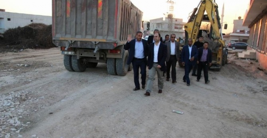 Başkan Çiftçi, Harran’da Çalışmaları Denetledi