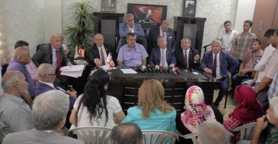 CHP’li heyet Şanlıurfa’da