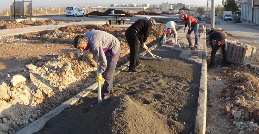 Ceylanpınar’ın En Büyük Parkında Sona Gelindi