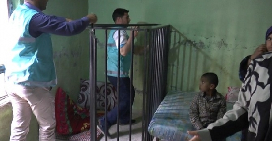 Engelli Çocuğun Konulduğu Kafes Söküldü