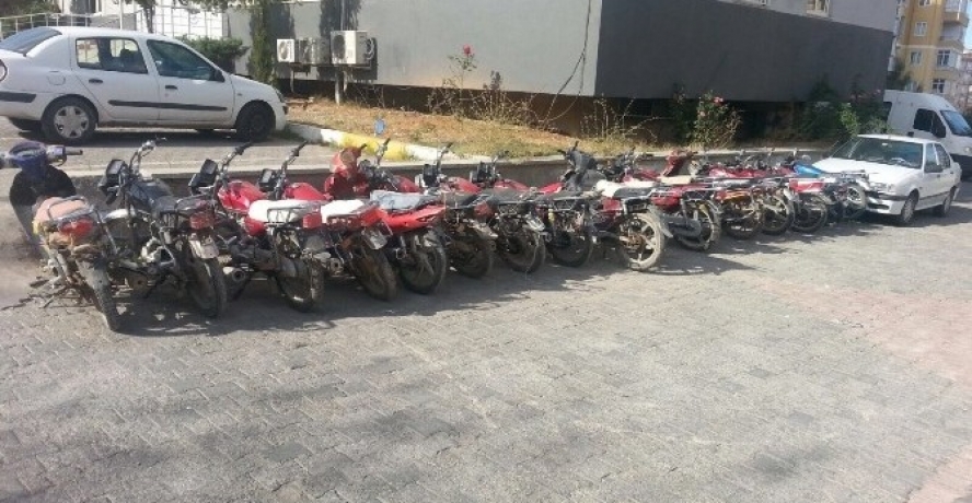 Gaziantep’ten Çalınan Motosikletler Şanlıurfa’da Yakalandı
