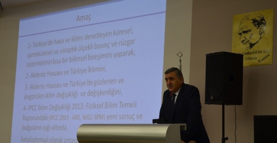 Şanlıurfa’da İklim Değişikliği Konferansı Düzenlendi