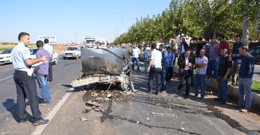 Şanlıurfa’da trafik kazası: 1 yaralı
