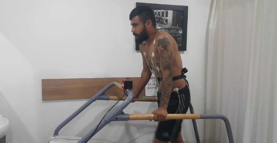 Şanlıurfasporlu futbolcular, sağlık kontrolünden geçti