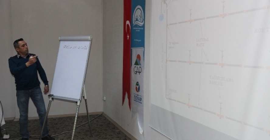 ’Sulama Projelendirme Ve Sulama Zaman Planlaması’ Eğitimi