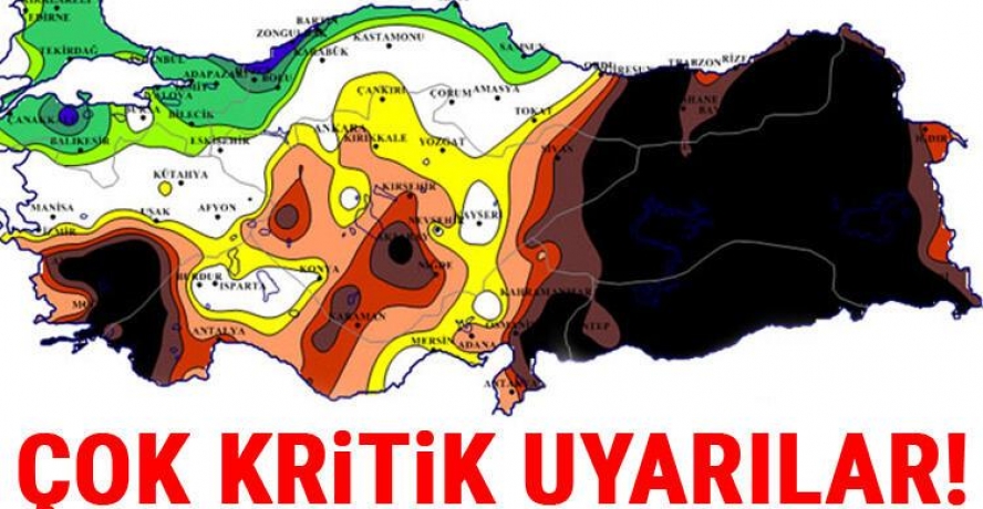KURAKLIK TEHLİKESİ KORKUTUYOR